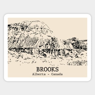 Brooks - Alberta Magnet
